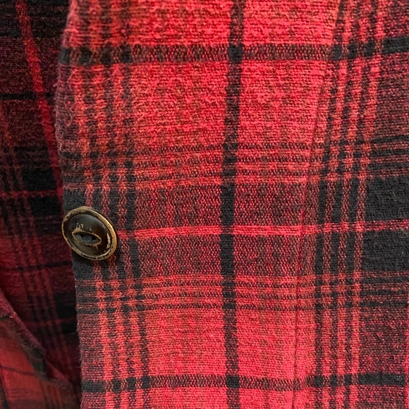 tentree plaid flannel cardigan - size XS - Picture 5 of 5